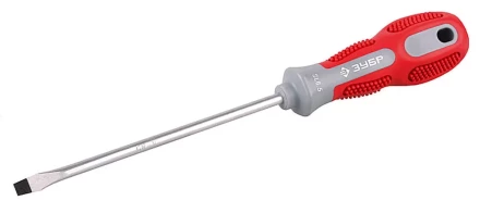 Отвертка ЗУБР &quot;ЭКСПЕРТ&quot; Cr-V, SL 6,5х100мм 25251-06-100 купить в Нефтеюганске