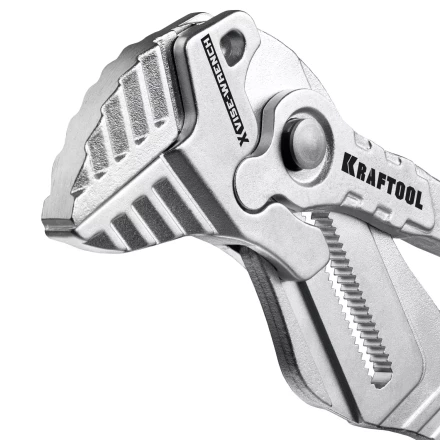 Клещи переставные-гаечный ключ с двухкомпонентными рукоятками и пластиковыми накладками 22069 купить в Нефтеюганске