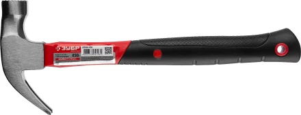 Молоток-гвоздодер STAYER со стеклопластиковой рукояткой серия МАСТЕР купить в Нефтеюганске