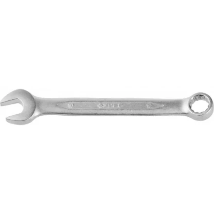 Ключ ЗУБР &quot;ПРОФИ&quot; гаечный комбинированный, Cr-V сталь, хромированный, 10мм 27022-10 купить в Нефтеюганске