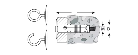 Анкеры облегченные с кольцом пакет серия Без серии купить в Нефтеюганске