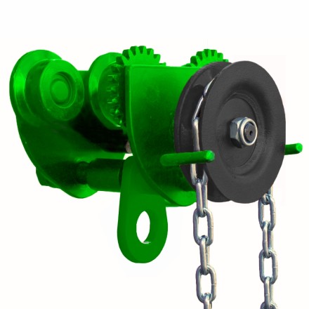 Тележка для ручных талей с цепным приводом HITCH TR100 2 т 6 м (SZ068956) купить в Нефтеюганске