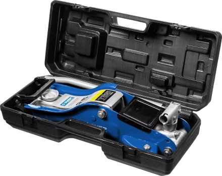 Домкрат гидравлический подкатной T65, 2,5т, 90-360мм, в кейсе, ЗУБР Профессионал 43057-2.5-K 43057-2.5-K купить в Нефтеюганске