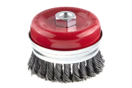 Кордщетка HAMMER чаша 85мм для УШМ витая сталь (207-111) купить в Нефтеюганске