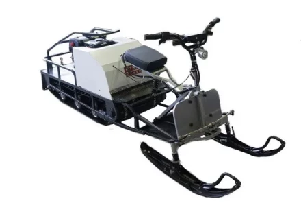 Мотобуксировщик Стем Север Эксперт 500 15 л/с электро запуск (с АКБ) с лыжным модулем купить в Нефтеюганске