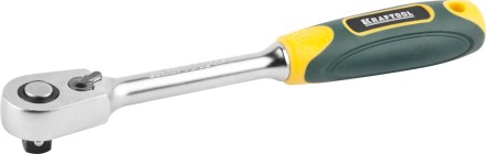 Трещотка для торцовых головок KRAFTOOL &quot;PRO&quot;, Сr-V сталь, 60 зубцов, 3/8&quot; 27794-3/8_z02 купить в Нефтеюганске