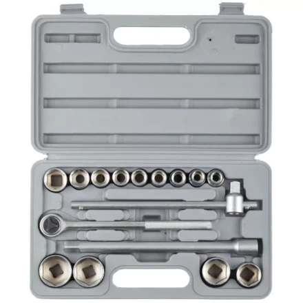 Набор STAYER Автомобильный инструмент &quot;STANDARD&quot; хромированное покрытие, 16 предметов 27583-H16 купить в Нефтеюганске