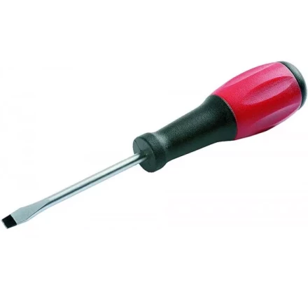 Отвертка ЗУБР &quot;МАСТЕР&quot;, хром-ванадиевая сталь, эргономичная двухкомпонентная рукоятка, SL 3,2х100мм 25231-03-10 купить в Нефтеюганске