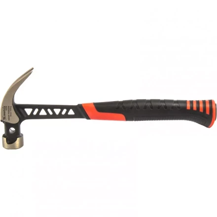 Молоток-гвоздодёр 450 г цельнокованый боек с магнитом MATRIX 10465 купить в Нефтеюганске