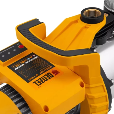 Садовый поверхностный насос Denzel 97305 GP1100SS, 1100 Вт, 4000 л/ч, подъем 45 м, пластик купить в Нефтеюганске