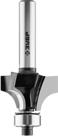 ЗУБР 28.6 x 16 мм, радиус 8 мм, фреза кромочная калевочная №1, Профессионал (28784-28.6) купить в Нефтеюганске