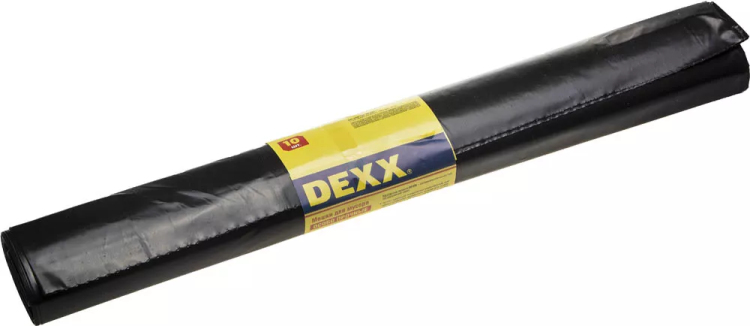 Мешки для мусора DEXX особопрочные, черные, 180л, 10шт 39151-180 купить в Нефтеюганске