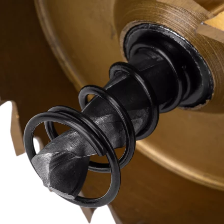 Коронка по металлу HSS, 42 мм, нитридтитановое покрытие Denzel 724114 купить в Нефтеюганске