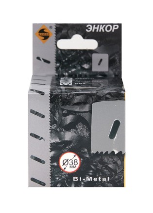 Коронка Bi-Metal Ф38 мм М3 Энкор 24138 купить в Нефтеюганске