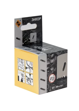 Коронка Bi-Metal Ф38 мм М3 Энкор 24138 купить в Нефтеюганске