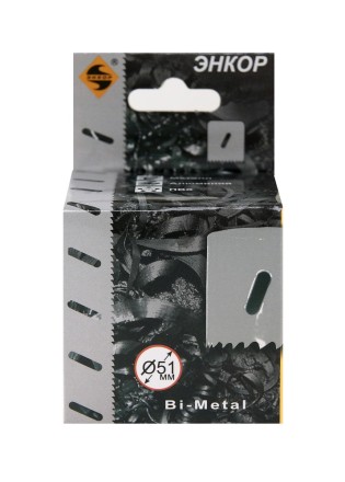 Коронка Bi-Metal Ф51 мм М3 Энкор 24151 купить в Нефтеюганске