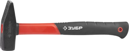 Молоток с фиберглассовой рукояткой, ЗУБР "МАСТЕР" 20020-10, кованый, 1000 г 20020-10 купить в Нефтеюганске