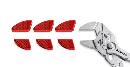 Сменные защитные накладки на губки KRAFTOOL 22067-S3 купить в Нефтеюганске