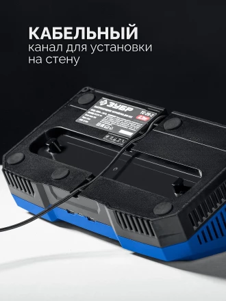 ЗУБР Turbo CHARGE, 20 В, 2 порта, 2 х 9 А, зарядное устройство для LMS АКБ, ПРОФЕССИОНАЛ (TC-20-2) купить в Нефтеюганске