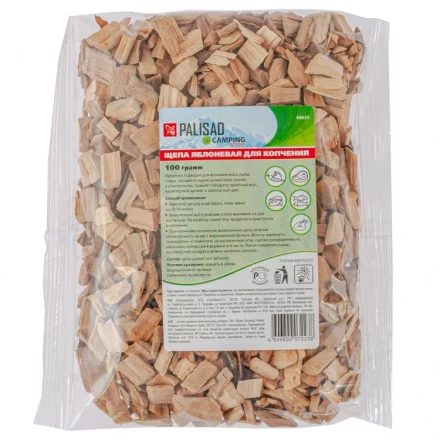 Щепа яблоневая для копчения 100 гр Camping Palisad 69625 купить в Нефтеюганске