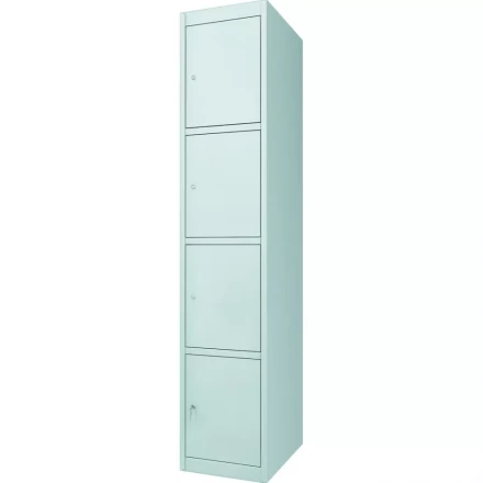 Шкаф металлический вещевой ШВ-4 4 двери замки 97418 купить в Нефтеюганске