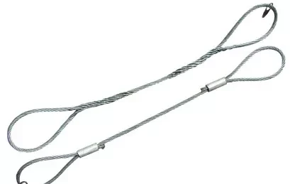 Строп канатный петлевой СКП 12.5 т L=2 м опрессовка купить в Нефтеюганске