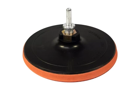 Тарелка опорная Ф150 мм М14 для УШМ липучая основа мягкая адаптер 51543 купить в Нефтеюганске