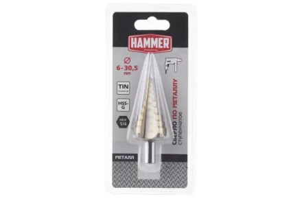 Сверло по металлу HAMMER Ф30х80мм (DR MT 6,0-30,5мм*80/10мм) купить в Нефтеюганске