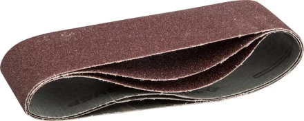 Лента шлифовальная бесконечная ЗУБР &quot;МАСТЕР&quot; на тканевой основе, для ЛШМ, P60, 75х457мм, 3шт 35541-060 купить в Нефтеюганске