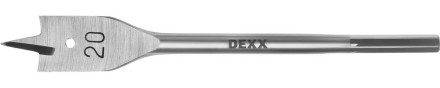 Сверло по дереву перовое, шестигранный хвостовик, DEXX 2945-20, d=20мм 2945-20 купить в Нефтеюганске