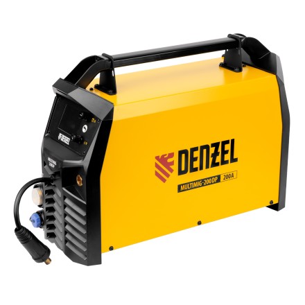 Аппарат инвертор. полуавтомат. сварки MultiMIG-200DP Synergy Double Pulse, 200 А, ПВ 80%// Denzel 94313 купить в Нефтеюганске