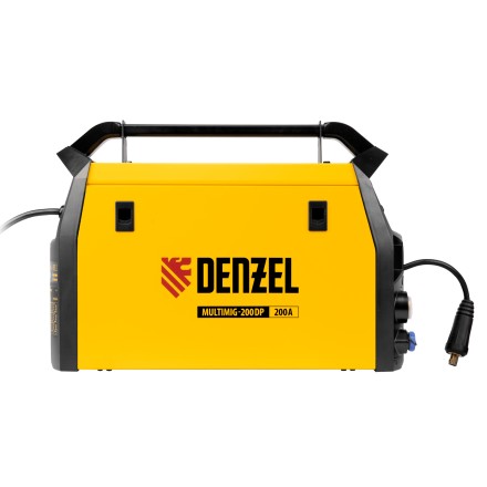 Аппарат инвертор. полуавтомат. сварки MultiMIG-200DP Synergy Double Pulse, 200 А, ПВ 80%// Denzel 94313 купить в Нефтеюганске