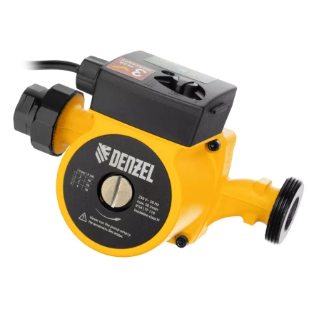 Циркуляционный насос CP25-4, напор 4 м, 50 л/мин, 1 м кабель, монт. длина 180 мм Denzel 99410 купить в Нефтеюганске
