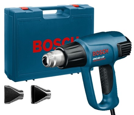 Фен строительный BOSCH GHG 660 LCD 2 насадки купить в Нефтеюганске