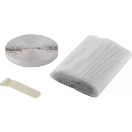 Сетка STAYER &quot;COMFORT&quot; противомоскитная для окна, с крепежной лентой, белая, ПЭТ, 1,1 х 1,3м 12480-11-13 купить в Нефтеюганске