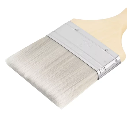 Кисть плоская для лаков &quot;Евро&quot; 3&quot;, искусственная щетина, деревянная ручка Matrix 83089 купить в Нефтеюганске