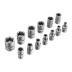 Набор инструментов Сибртех 14172, 1/2&quot;, 3/8&quot;, 1/4&quot;, пластиковый кейс 160 предм. купить в Нефтеюганске