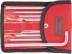Набор ключей шестигранных имбусовых TORX-TORX Tamper, 9 шт:T10-T50, CrV,  удлиненные, сатин., чехол  MATRIX 12313 купить в Нефтеюганске