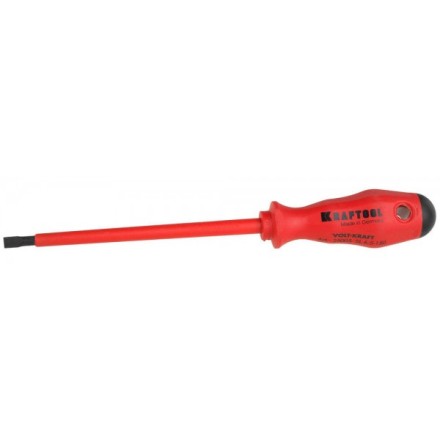 Отвертка KRAFTOOL &quot;VOLT-KRAFT&quot; 1000В, SL 6,5х150мм 25005-6.5-150 купить в Нефтеюганске