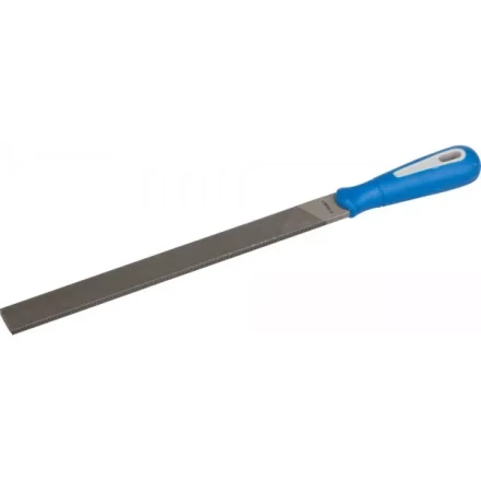 Напильник ЗУБР &quot;ЭКСПЕРТ&quot; плоский, двухкомпонентная рукоятка, № 2, 250мм 1611-25-2 купить в Нефтеюганске