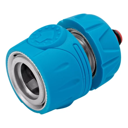 Соединитель быстросъемный Palisad 1/2", аквастоп, алюминий, TPR, Luxe 65835 купить в Нефтеюганске