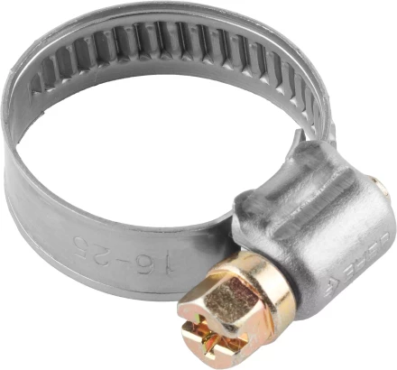 Хомуты ЗУБР &quot;ЭКСПЕРТ&quot;, нерж. сталь, накатная лента 9 мм, 12-20 мм, 200 шт 37820-12-20-200 купить в Нефтеюганске