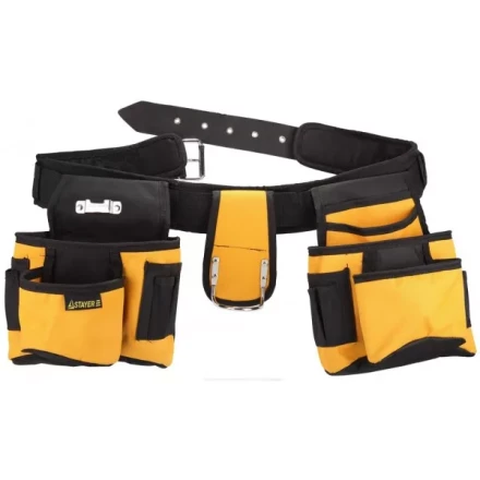 Пояс STAYER для инструментов, нейлоновый, 18 карманов 38612 купить в Нефтеюганске