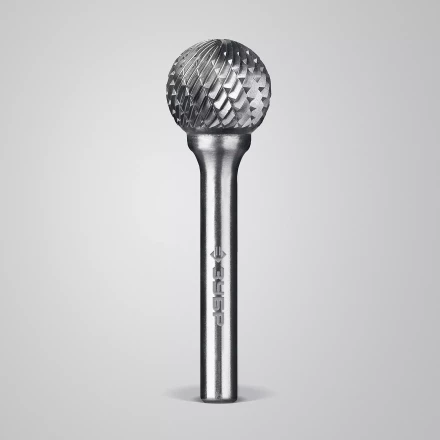 Зубр Твердосплавная борфреза D - сфера, 16 х 14 мм (28803-16-14) купить в Нефтеюганске