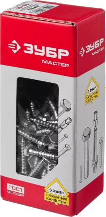 Шурупы ШДШ с шестигранной головкой (DIN 571) коробка серия МАСТЕР купить в Нефтеюганске