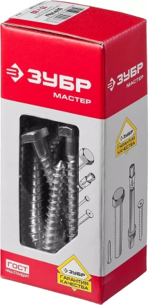 Шурупы ШДШ с шестигранной головкой (DIN 571) коробка серия МАСТЕР купить в Нефтеюганске