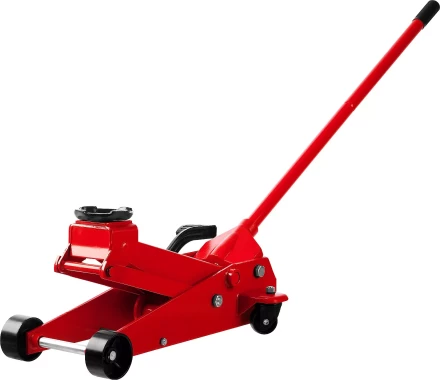 Домкрат гидравлический подкатной &quot;RED FORCE&quot;, с педалью, 3,5т, 145-500мм, STAYER 43155-3.5 43155-3.5 купить в Нефтеюганске