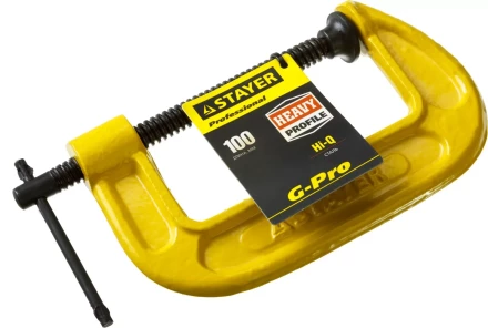 Струбцина STAYER &quot;PROFI&quot; G-образная, 100мм 32144-100 купить в Нефтеюганске