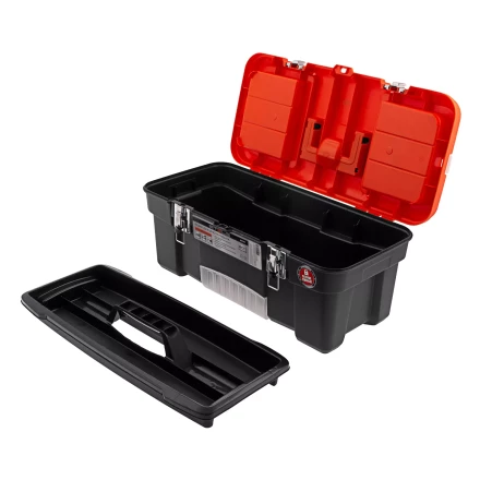 Ящик для инструмента с мет. замками 22&quot;, 560х285x235 мм Россия Stels 90748 купить в Нефтеюганске