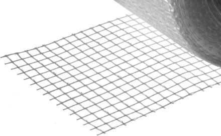 ЗУБР. Сетка армировочная стеклотканевая, самоклеящаяся, 3х3мм, 5см х 20м 12465-05-20 купить в Нефтеюганске